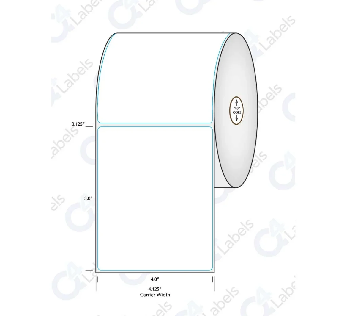 4” x 5” Direct Thermal Labels 1 Q4L-DT4X5-1
