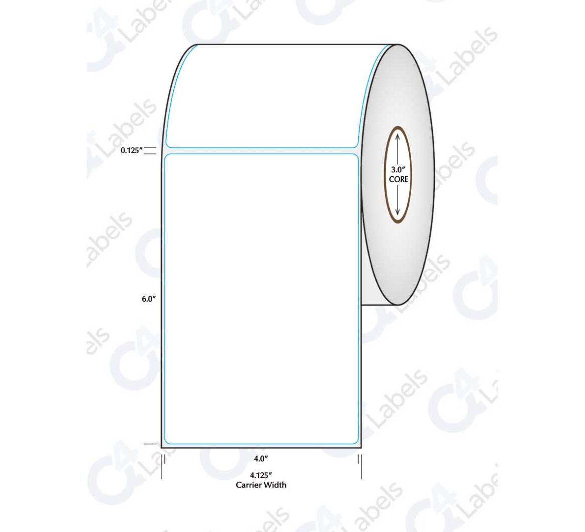 4” x 6” Inkjet Labels 1 Q4L-IJ4X6-GWP-3